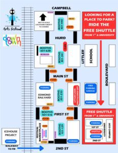 View Arts Festival Map